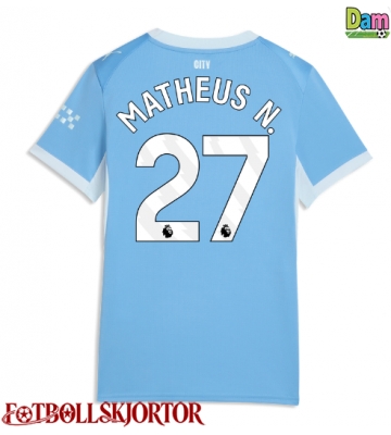 Manchester City Matheus Nunes #27 Hemmatröja Dam 2026-27 Kortärmad